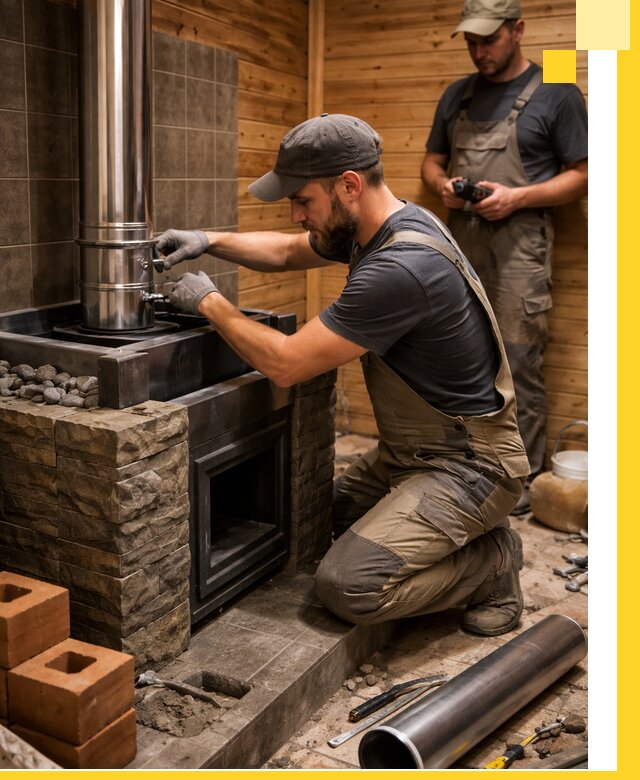 Изготовление и установка банных печей под ключ в Ишимбае