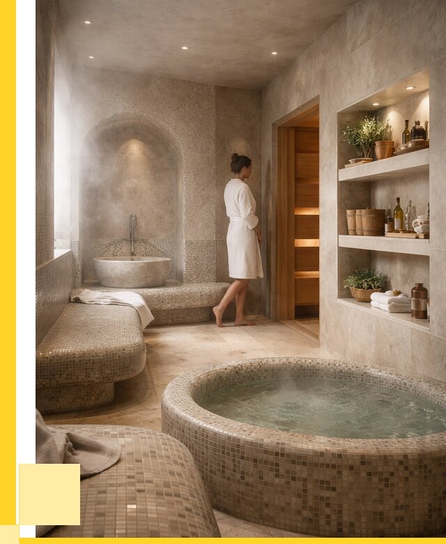 Строительство бани с хамамом в Ишимбае от 760575 р. | ЭриданШмб