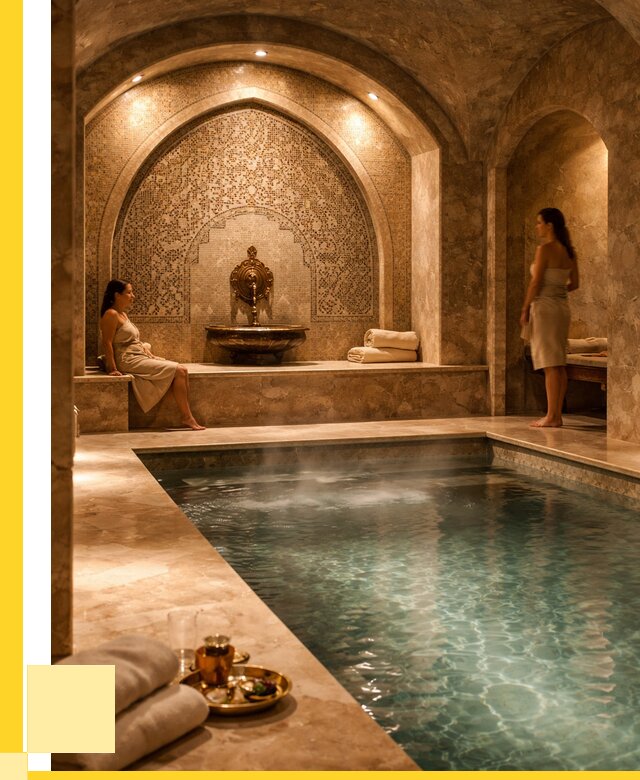 Хамам с бассейном под ключ в Ишимбае от 861985 р. | ЭриданШмб