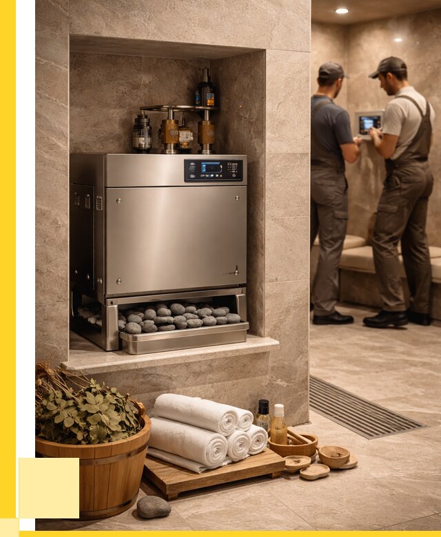 Парогенераторы для хамама в Ишимбае от 76058 р. | ЭриданШмб