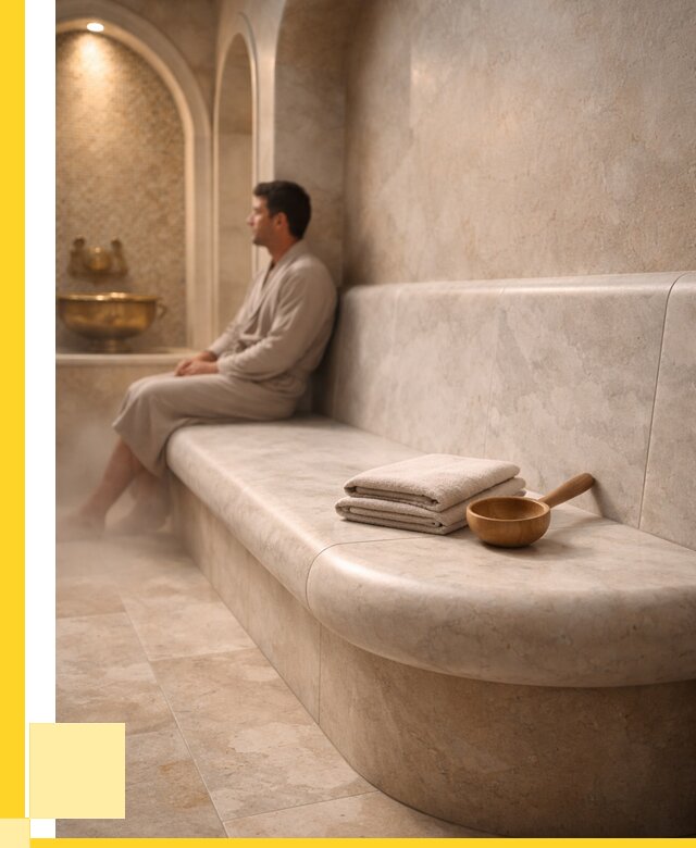 Сиденья для хамама в Ишимбае под ключ от 12169 р. | ЭриданШмб