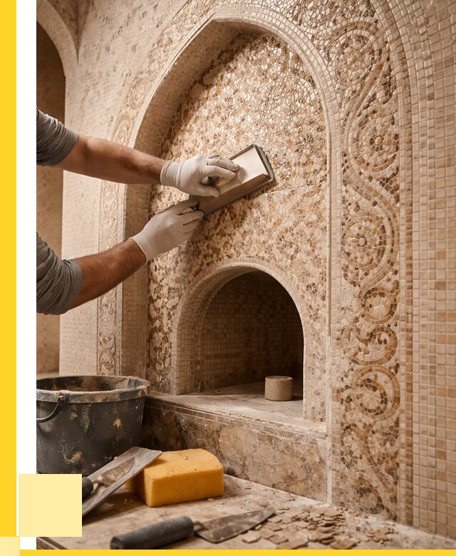 Мозаика для хамама в Ишимбае под ключ от 5071 р. | ЭриданШмб