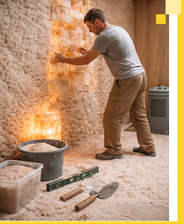 Проектирование и монтаж соляных комнат в Ишимбае под ключ