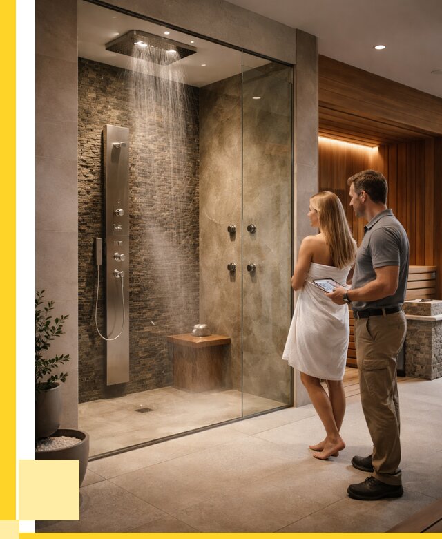 Купить душ впечатлений для дома в Ишимбае от 86199 р. | ЭриданШмб